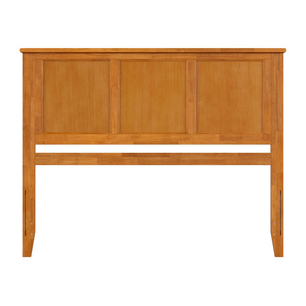 Lark Manor Aruna Solid Wood Paneled Headboard with Pillow Stop Wayfair